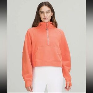 Lululemon Coral Scuba Half-Zip